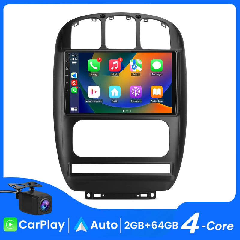 AWESAFE Andriod 13 Car Radio Stereo for Dodge Caravan Chryser town &country 2001-2007 Built in Carplay Android Auto AWESAFE