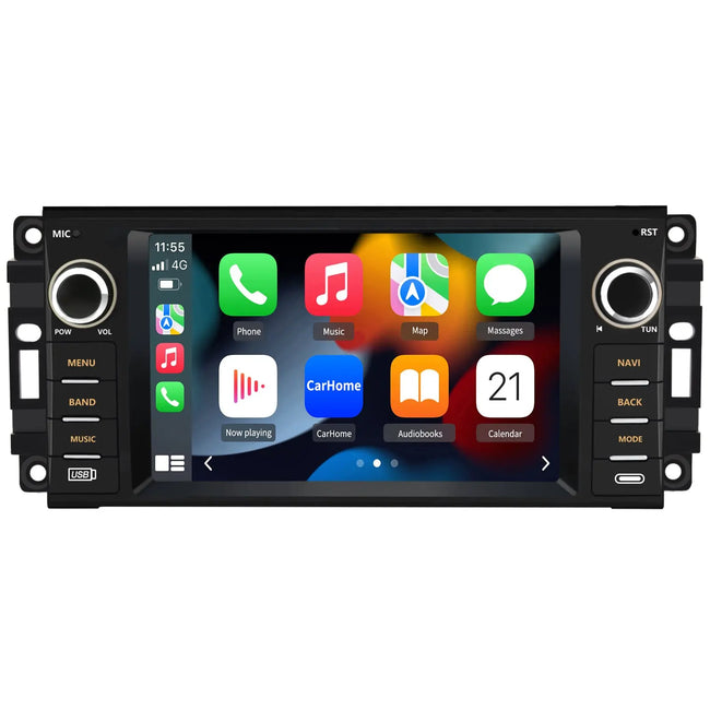 AWESAFE Andriod Car Radio Stereo for Chrysler Sebring 2007-2010 GPS Screen Upgrade Built in Carplay/Android Auto SWC BT AM/FM 2G RAM 32G ROM Head Unit AWESAFE