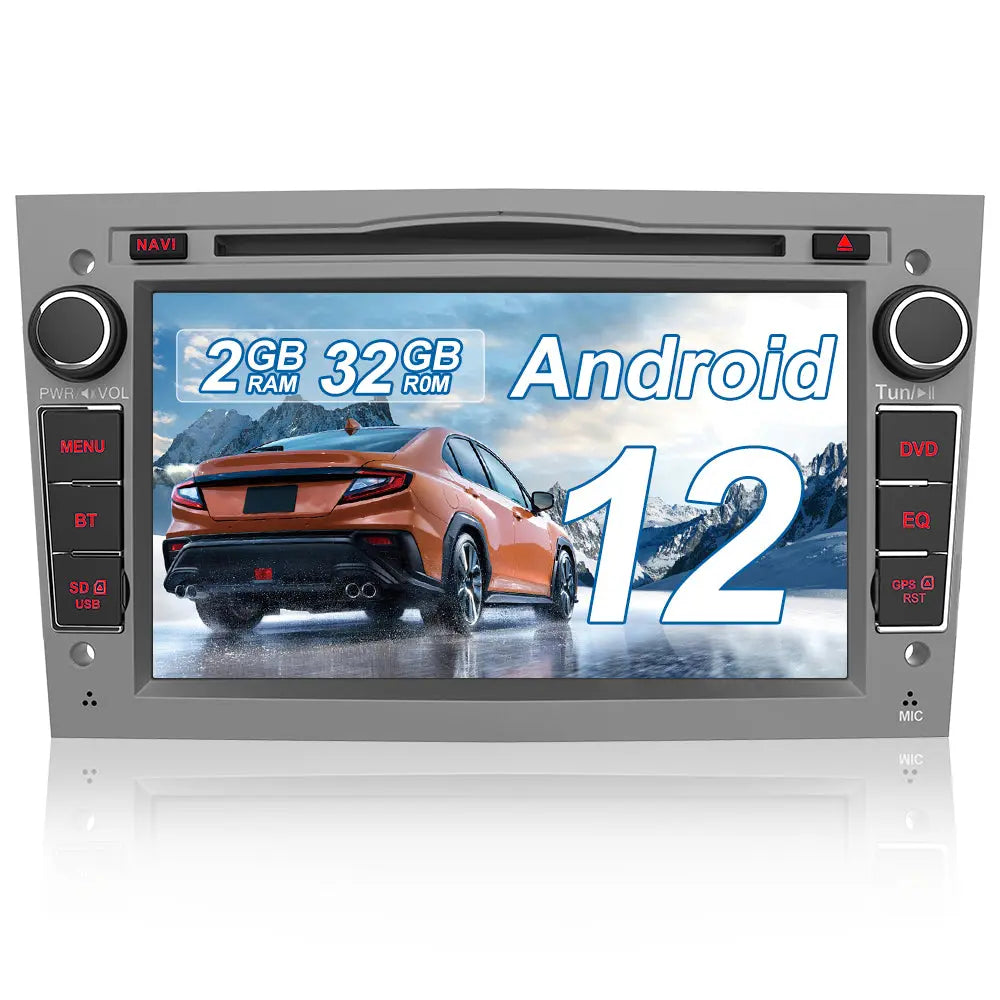 AWESAFE Android 12 Autoradio 2G+32G con Schermo Touchscreen 7 Pollici Bluetooth/FM- Per Opel Vivaro Sigum Meriva Astra Tigra Twin Top Antara Combo Agila Corsa Vectra Zafira AWESAFE