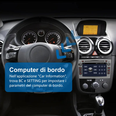 AWESAFE Android 12 Autoradio 2G+32G con Schermo Touchscreen 7 Pollici Bluetooth/FM- Per Opel Vivaro Sigum Meriva Astra Tigra Twin Top Antara Combo Agila Corsa Vectra Zafira AWESAFE