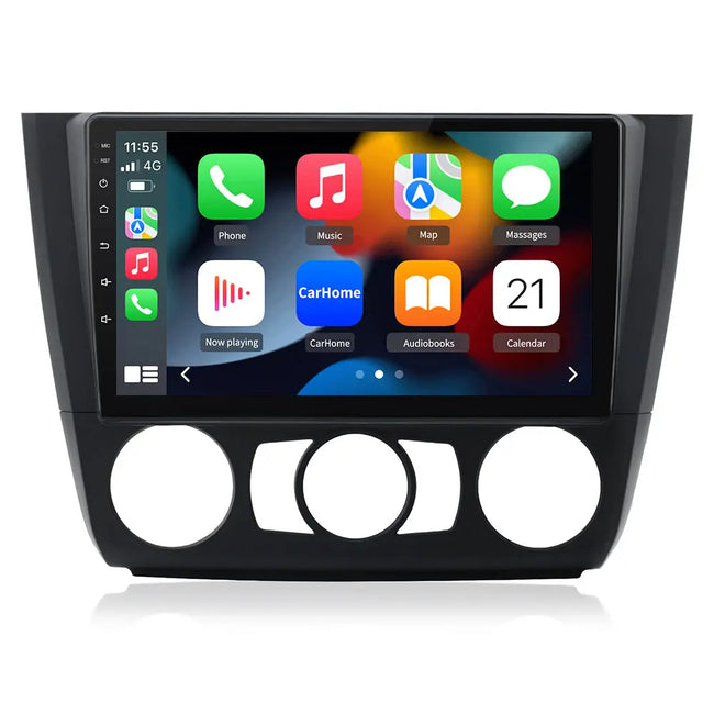 AWESAFE Android 12 Car Radio Stereo for BMW 1 Series E81 E82 E87 E88 2004-2011 Built-in Wireless Apple CarPlay & Android Auto AWESAFE