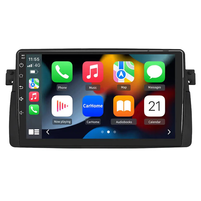 AWESAFE Android 12 Car Radio Stereo for BMW E46 with Built-in Wireless Apple CarPlay & Android Auto AWESAFE