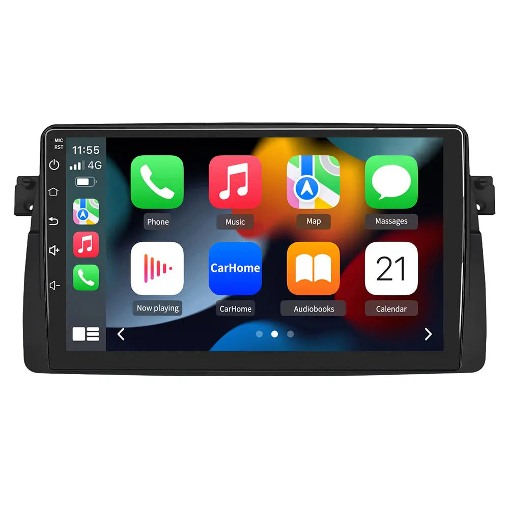 AWESAFE Android 12 Car Radio Stereo for BMW E46 with Built-in Wireless Apple CarPlay & Android Auto AWESAFE