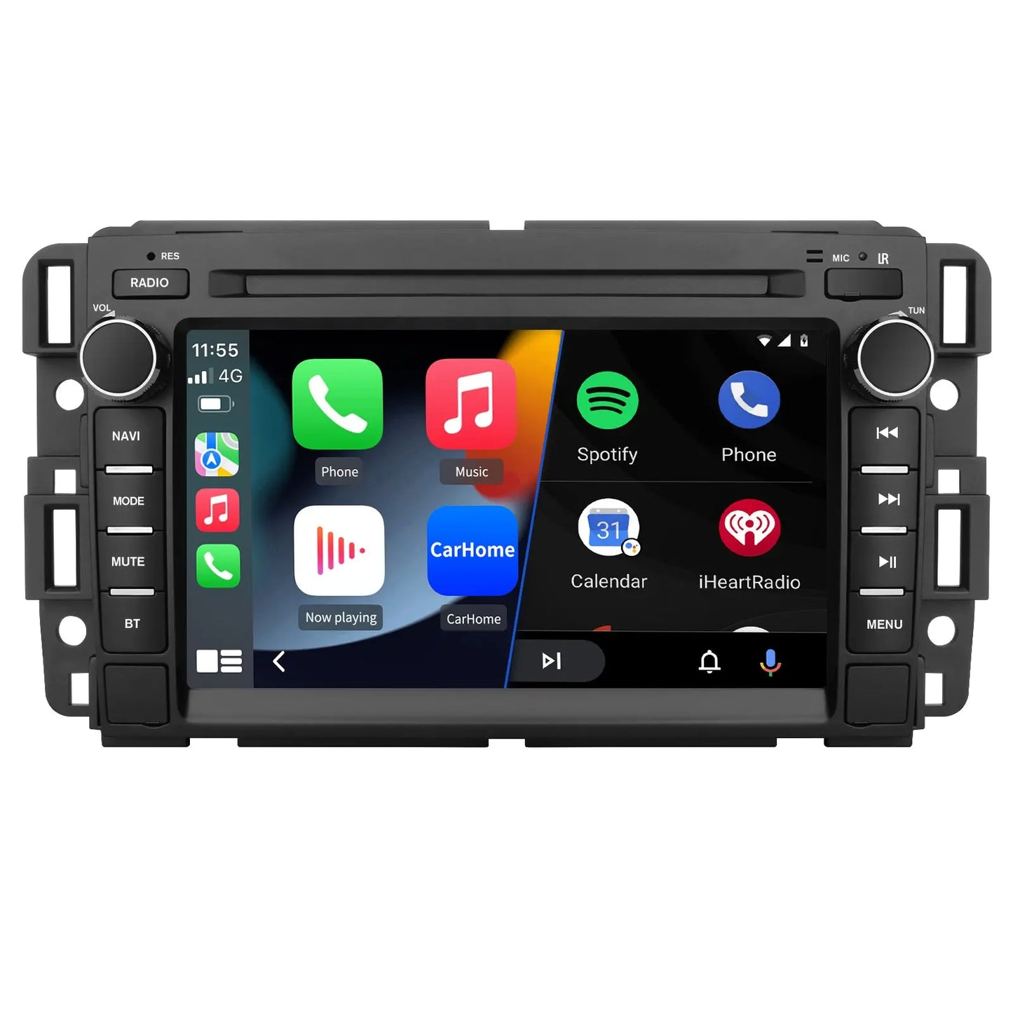 Car Radio Stereo Android 12 for Chevrolet Chevy Silverado Tahoe GMC Sierra Yukon 8 inch Touch Screen 2G+32G Head Unit with CarPlay/Android Auto SWC GP