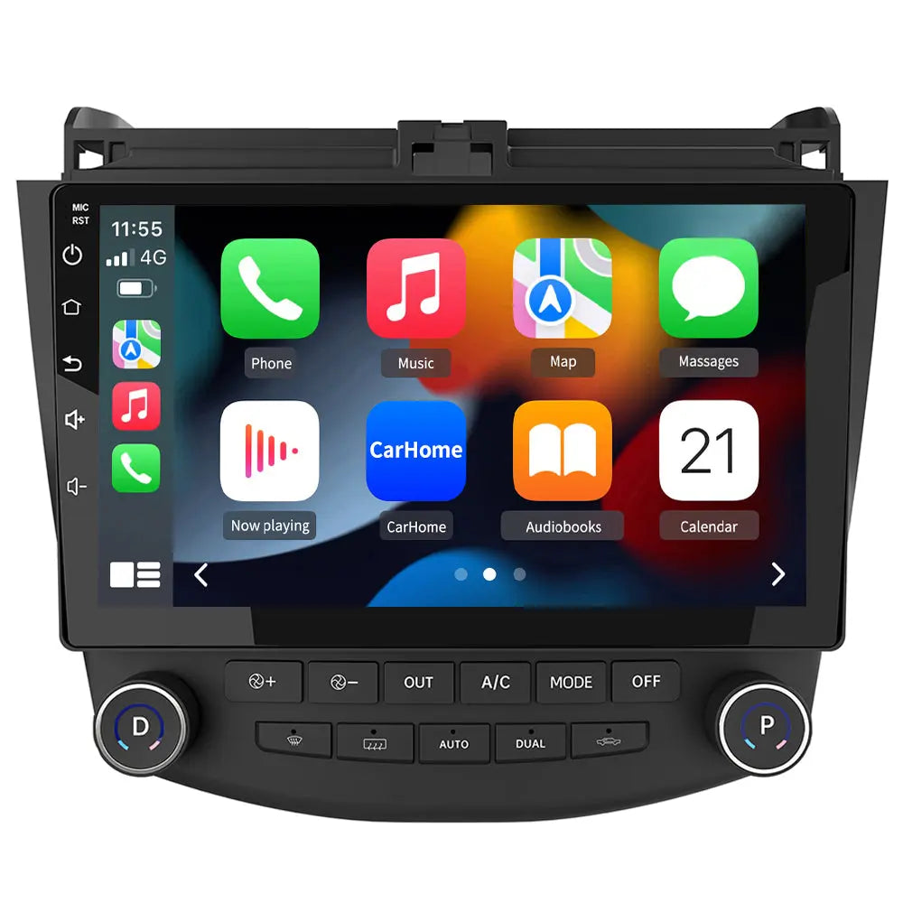 AWESAFE Android 12 Car Radio Stereo for Honda Accord 7th 2003-2007 with Built-in Wireless Apple CarPlay & Android Auto AWESAFE