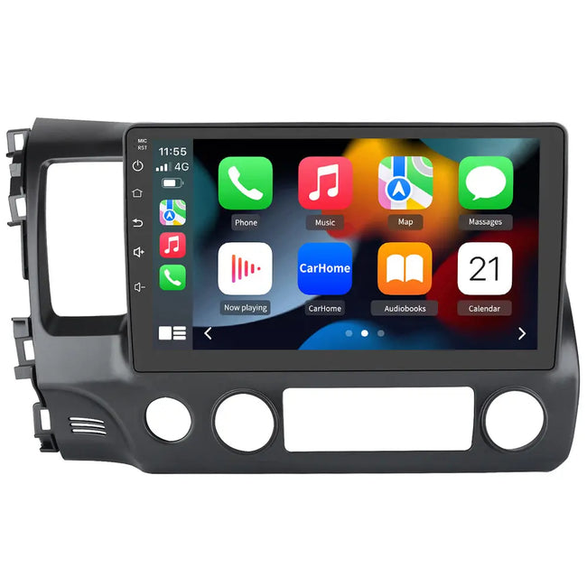 AWESAFE Android 12 Car Radio Stereo for Honda Civic 2006-2011 with Built-in Wireless Apple CarPlay & Android Auto AWESAFE