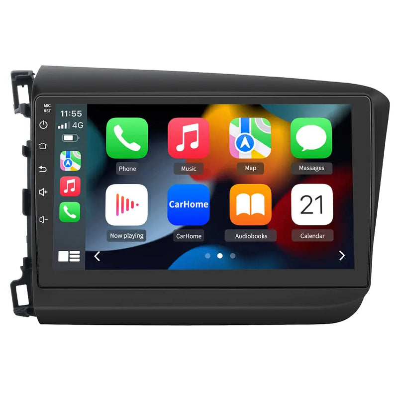 AWESAFE Android 12 Car Radio Stereo for Honda Civic 2012-2013 with Built-in Wireless Apple CarPlay & Android Auto AWESAFE