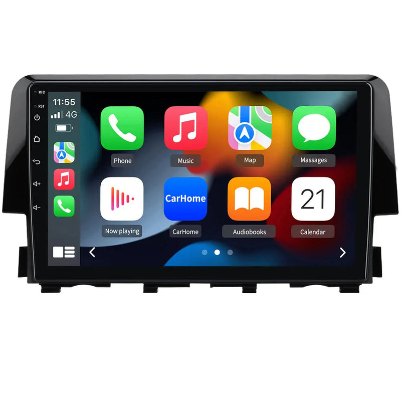 AWESAFE Android 12 Car Radio Stereo for Honda Civic 2016-2020 with Built-in Wireless Apple CarPlay & Android Auto AWESAFE