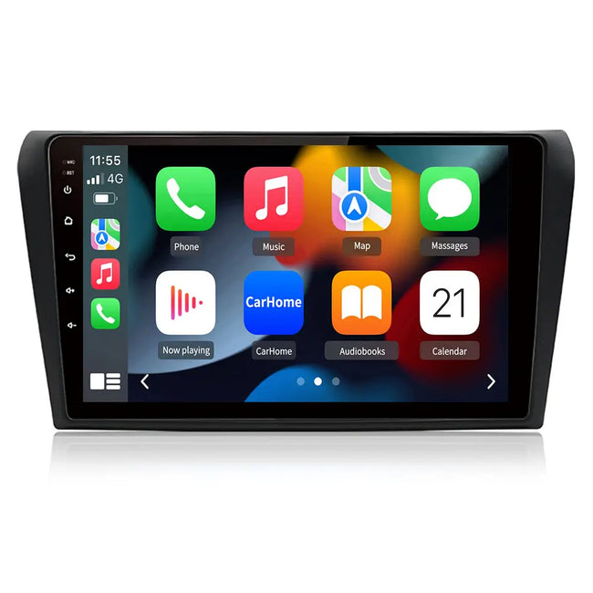 AWESAFE Android 12 Car Radio Stereo for Mazda 3 2003-2009 Built-in Wireless Apple CarPlay & Android Auto AWESAFE