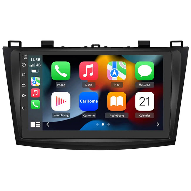 AWESAFE Android 12 Car Radio Stereo for Mazda 3 2009-2013 Built-in Wireless Apple CarPlay & Android Auto AWESAFE