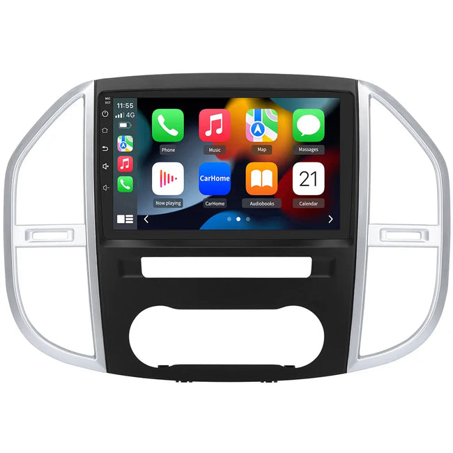 AWESAFE Android 12 Car Radio Stereo for Mercedes Benz Vito 2014-2020 Built-in Wireless Apple CarPlay & Android Auto AWESAFE