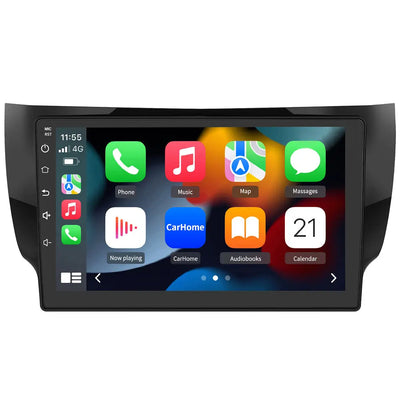 AWESAFE Android 12 Car Radio Stereo for Nissan Sentra 2012-2017 with Built-in Wireless Apple CarPlay & Android Auto AWESAFE
