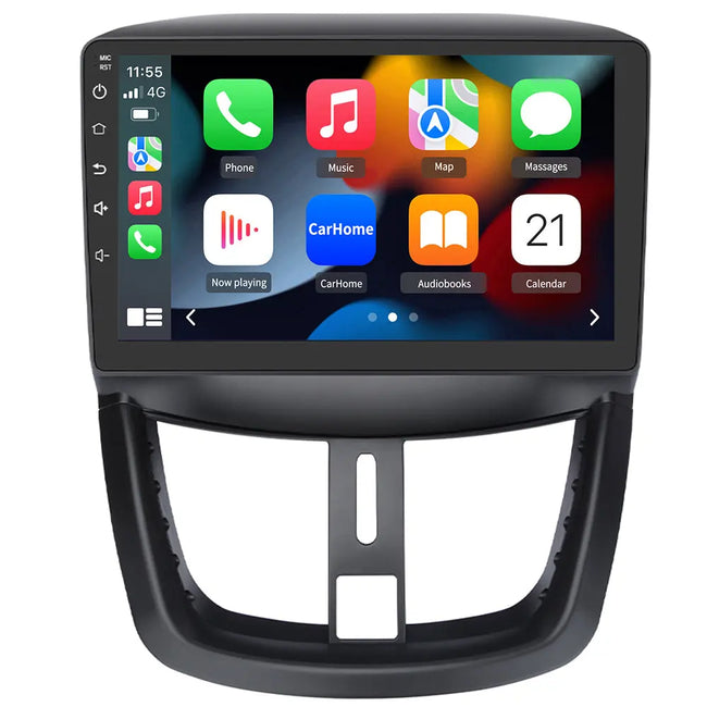 AWESAFE Android 12 Car Radio Stereo for Peugeot 207 2006-2015 with Built-in Wireless Apple CarPlay & Android Auto AWESAFE