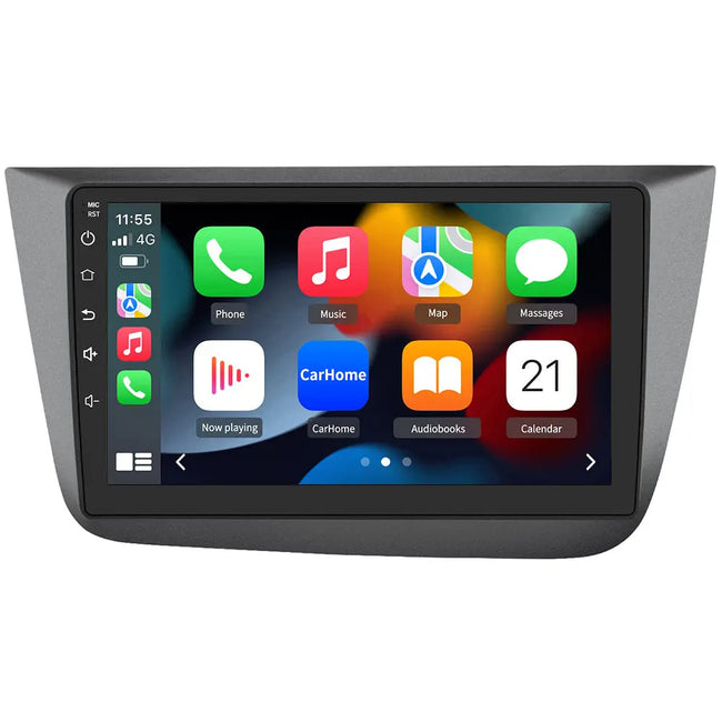 AWESAFE Android 12 Car Radio Stereo for Seat  Altea 2004-2015, Toledo 2004-2009, Built-in Wireless Apple CarPlay & Android Auto AWESAFE