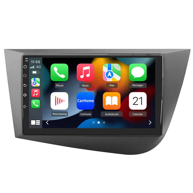 AWESAFE Android 12 Car Radio Stereo for Seat Leon MK2 2005-2012 with Built-in Wireless Apple CarPlay & Android Auto AWESAFE