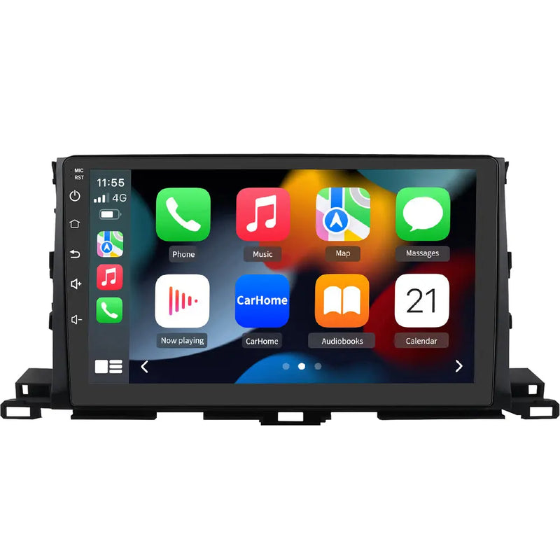 AWESAFE Android 12 Car Radio Stereo for Toyota Highlander 2014-2019 with Built-in Wireless Apple CarPlay & Android Auto AWESAFE