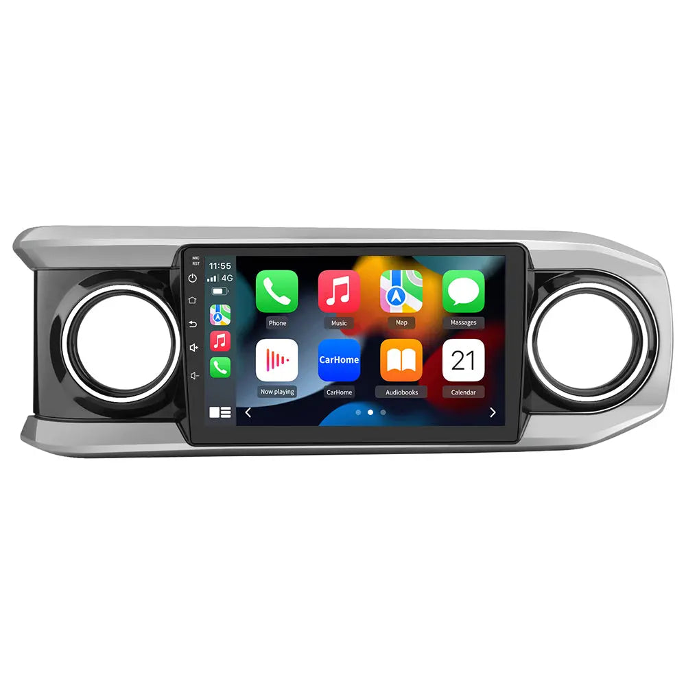 AWESAFE Android 12 Car Radio Stereo for Toyota Tacoma 2016-2021 with Built-in Wireless Apple CarPlay & Android Auto AWESAFE