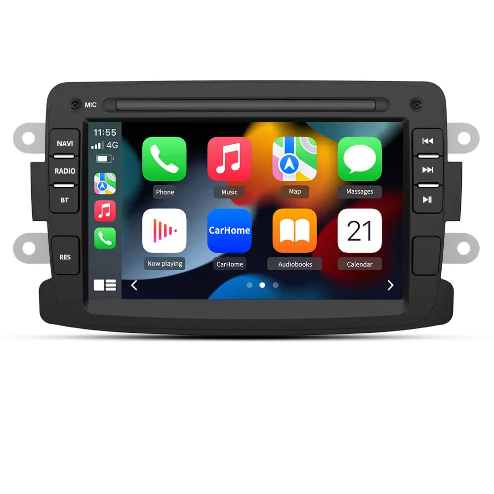 AWESAFE Android 12.0 [2GB+32GB] Car Radio with 7 Inch Touch Screen for Renault Dacia with Carplay and Android Auto AWESAFE