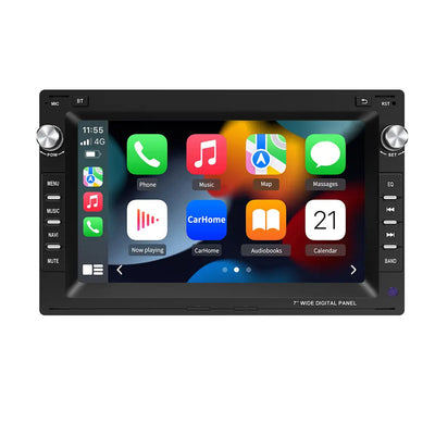 AWESAFE Android 12.0 [2GB+32GB] Car Radio with 7 Inch Touch Screen for VW Passat B5 Golf Polo MK4 T5 Ibiza 6L, Etc, Autoradio for Volkswagen with Bluetooth/WiFi/GPS/Carplay and Android Auto AWESAFE