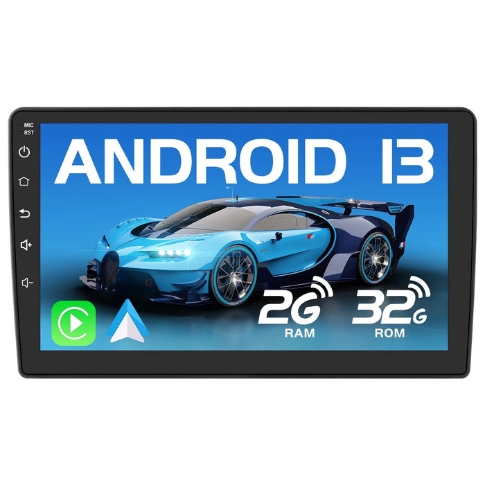 AWESAFE Android 12.0 [2GB+32GB] Radio Coche para Peugeot 407 2004-2008 con Carplay/Android Auto, 9 Pulgadas Pantalla Táctil/WiFi/GPS/Bluetooth/DSP/RDS/USB/FM/MirrorLink/Mandos de Volantes AWESAFE