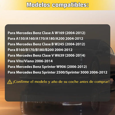 AWESAFE Android 13 2GB+32GB Radio Coche con Pantalla Táctil 8 Pulgadas para Mercedes-Benz, Autoradio para Clase A W169/Clase B W245/W639 Vito/Viano/W906 Sprinter, con Carplay y Android Auto AWESAFE