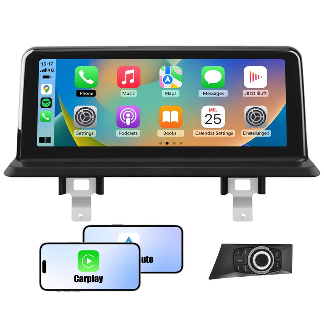 AWESAFE Android 13 2G+8G Autoradio Stéréo 10,25 pouces avec CarPlay et Android Auto pour BMW E81/E82/E87/E88 système CCC (2006-2011) AWESAFE SHOP