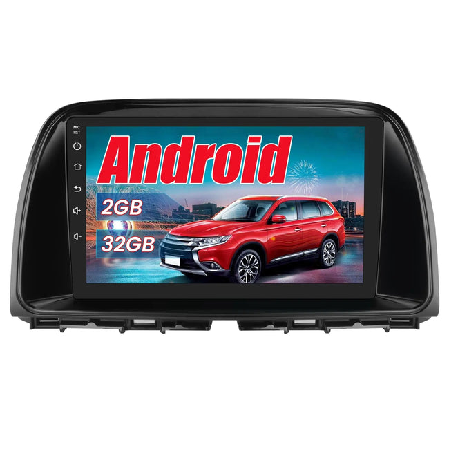 AWESAFE Android 13 Auto Radio Stereo mit 9-Zoll-Touchscreen & 2G+32G - Split-Screen Funktion, Bluetooth/RDS/CarPlay/Android Auto - Für Mazda CX-5 2013-2016 AWESAFE SHOP