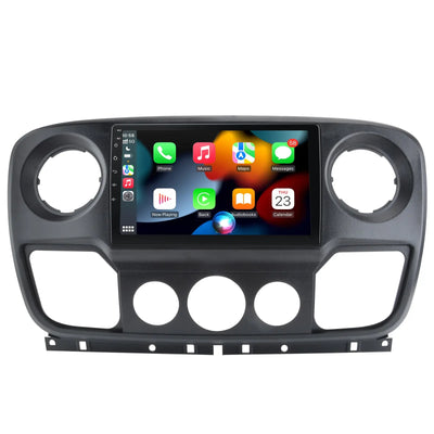 AWESAFE Android 13 Autoradio 10.1 pouces 4G 4+64 Go avec BT/DSP/Android Auto & CarPlay sans fil - pour Renault Master/Nissan NV400/0pel Movano 2010-2016 AWESAFE