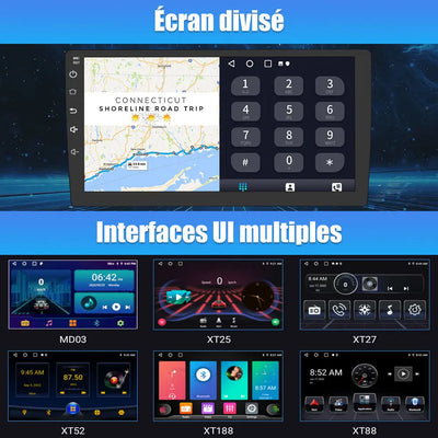 AWESAFE Android 13 Autoradio 10.1 pouces 4G 4+64 Go avec BT/DSP/Android Auto & CarPlay sans fil - pour Renault Master/Nissan NV400/0pel Movano 2010-2016 AWESAFE