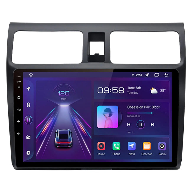 AWESAFE Android 13 Autoradio 9 pouces 2Go +64 Go avec WiFi /Bluetooth/DSP/Android Auto & CarPlay sans fil - pour Suzuki Swift (2005-2010) AWESAFE