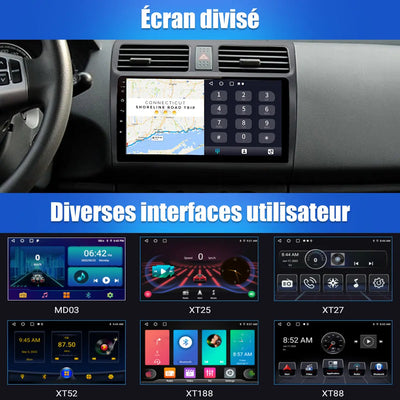 AWESAFE Android 13 Autoradio 9 pouces 2Go +64 Go avec WiFi /Bluetooth/DSP/Android Auto & CarPlay sans fil - pour Suzuki Swift (2005-2010) AWESAFE