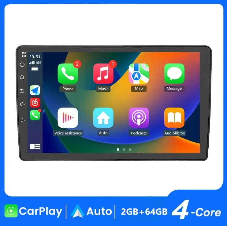 AWESAFE Android 13 Car Radio Stereo 10 Inch for Chevy Silverado - 2007-2013,with CarPlay AWESAFE