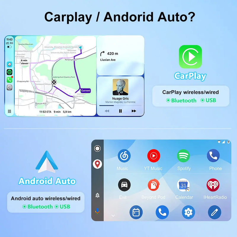 AWESAFE Android 13 Car Radio Stereo 10.1 Inch for Chevy Silverado GMC 2014-2018 AWESAFE
