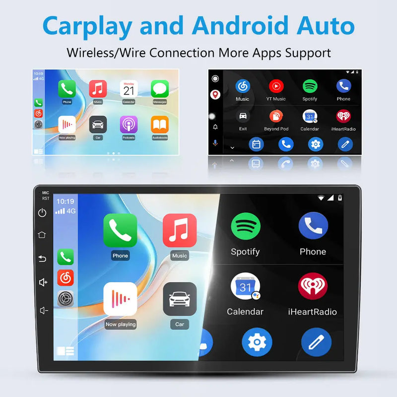 AWESAFE Android 13 Car Radio Stereo for Chevy Colorado 2015-2018 / GMC Canyon 2015-2019 with Built-in Wireless Apple CarPlay & Android Auto AWESAFE