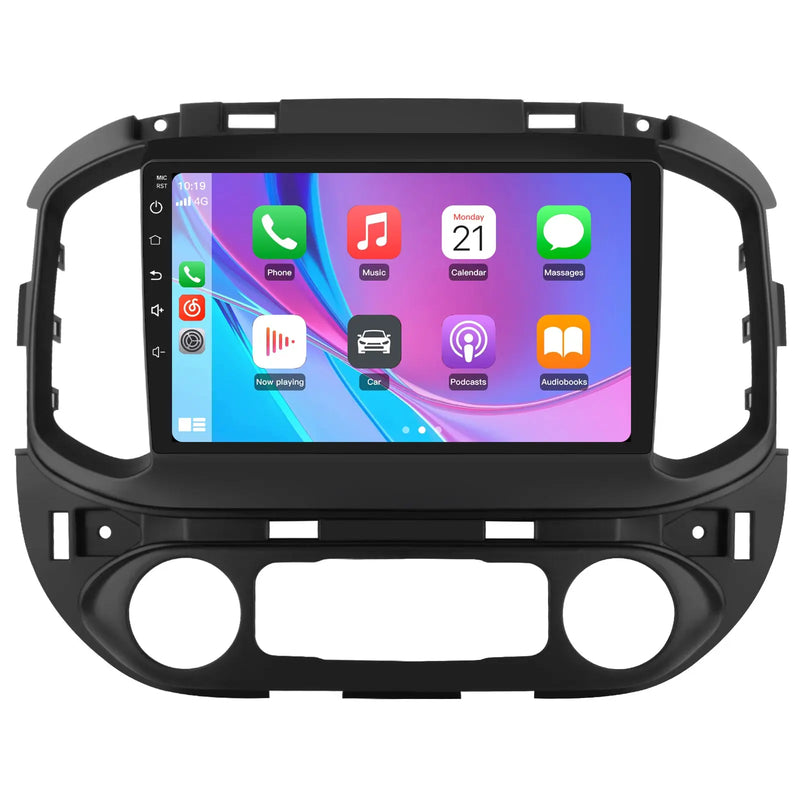 AWESAFE Android 13 Car Radio Stereo for Chevy Colorado 2015-2018 / GMC Canyon 2015-2019 with Built-in Wireless Apple CarPlay & Android Auto AWESAFE