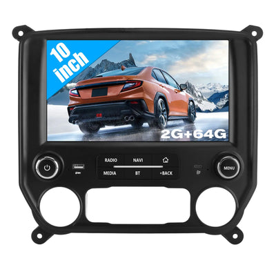 AWESAFE Android 13 Car Radio Stereo for Chevy Silverado GMC Sierra 2014-2018 with Built-in Wireless Apple CarPlay & Android Auto AWESAFE