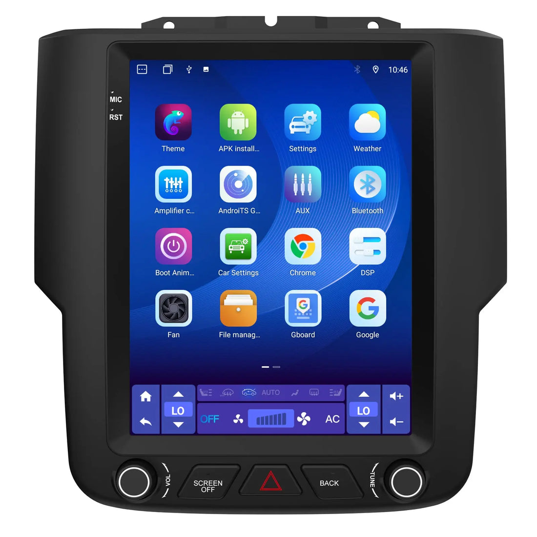 AWESAFE Android 13 Car Radio Stereo for Dodge Ram 20132019 with Built