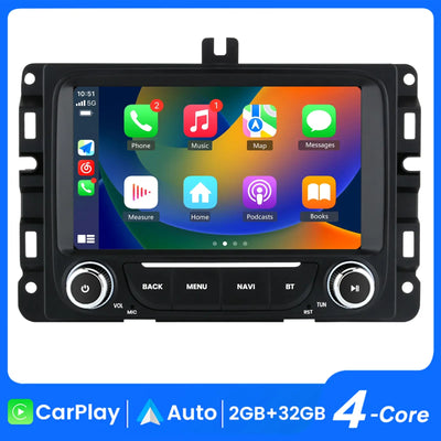 AWESAFE Android 13 Car Radio Stereo for JEEP RENEGADE 2016-2022 with Built-in Wireless Apple CarPlay & Android Auto AWESAFE