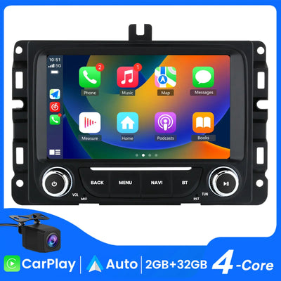 AWESAFE Android 13 Car Radio Stereo for JEEP RENEGADE 2016-2022 with Built-in Wireless Apple CarPlay & Android Auto AWESAFE