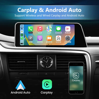 AWESAFE Android 13 Car Radio Stereo for Lexus RX 2016-2019 High Models with Built-in Wireless Apple CarPlay & Android Auto AWESAFE SHOP