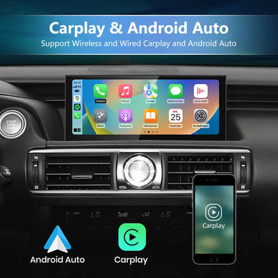 AWESAFE Android 13 Car Radio Stereo for Lexus ls2013-2020 Low Models with Built-in Wireless Apple CarPlay & Android Auto AWESAFE