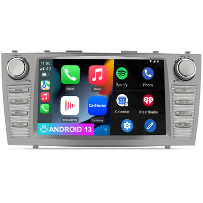 AWESAFE Android 13 Car Radio Stereo for Toyota camry 2007-2011 with Built-in Wireless Apple CarPlay & Android Auto AWESAFE