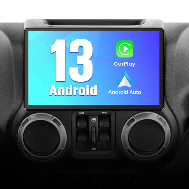 AWESAFE Android 13 Car Radio Stereo for jeep 11.5 inch Large screen with Built-in Wireless Apple CarPlay & Android Auto AWESAFE