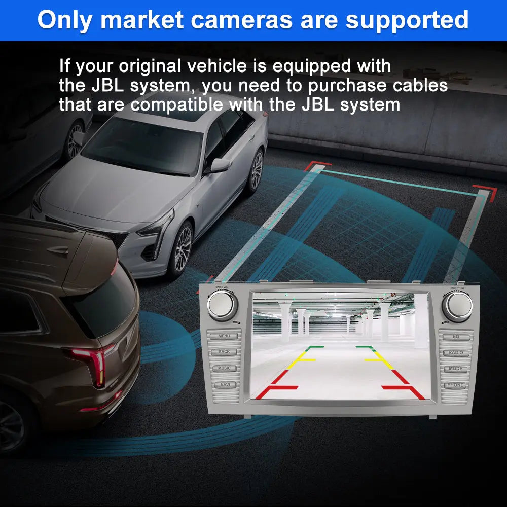 AWESAFE Android 15 Car Radio Stereo with Wireless CarPlay & Android Auto for Toyota Camry 2007-2011 AWESAFE