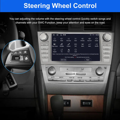 AWESAFE Android 15 Car Radio Stereo with Wireless CarPlay & Android Auto for Toyota Camry 2007-2011 AWESAFE