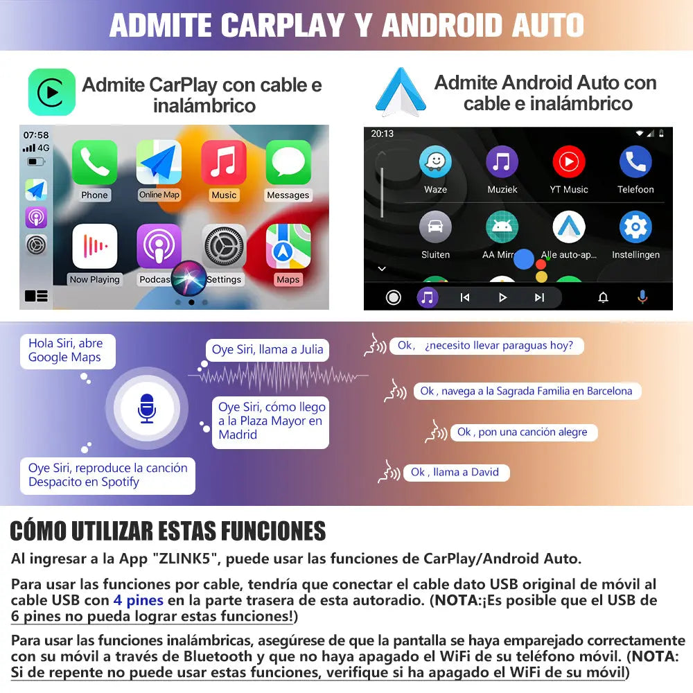 AWESAFE Android 13.0 [2GB+64GB] Radio Coche 1 DIN Universal con Pantalla Táctil Inclinable y Giratoria de 10.1 Pulgadas, Autoradio Admite CarPlay/Android Auto/MirrorLink/WiFi/GPS/Bluetooth/RDS/USB/FM AWESAFE