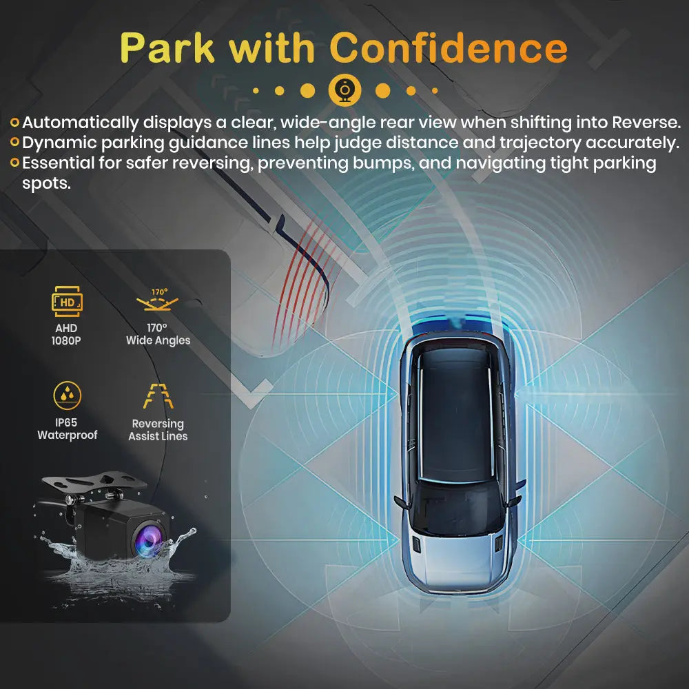 AWESAFE Android 15 12.1 Inch Car Radio Stereo for For Dodge RAM 2019-2023,Octa-Core 4GB RAM & 64GB ROM Headunit with Carpaly & Android Auto,Steering Wheel Control AWESAFE