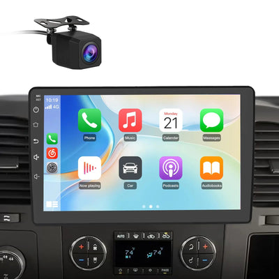 AWESAFE Android 15 Car Stereo 10.1 Inch with Wireless CarPlay & Android Auto GPS Bluetooth 1990-2013 AWESAFE