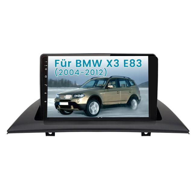 AWESAFE Android Autoradio für BMW E83 Android 12 Radio 1GB + 32 GB mit Navigation unterstützt Bluetooth FM DAB+ WiFi WLAN USB Carplay Lenkradsteuerung AWESAFE