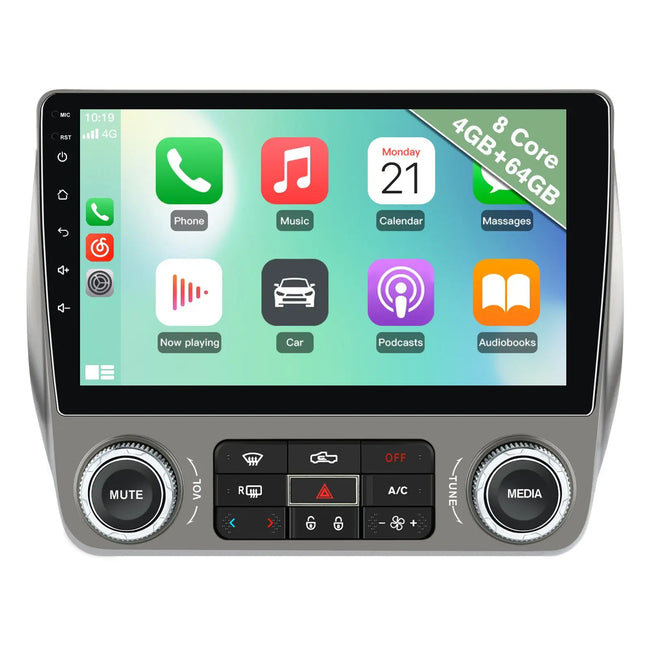 AWESAFE Android Car Radio 9 Inch with CarPlay Bluetooth WiFi SWC FM Radio for Chevrolet Camaro 2010-2015 AWESAFE